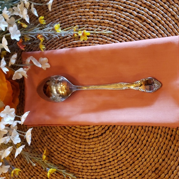 ESTIA GOURMET Cascade Floral SS Serving Spoon - RARE - Picture 2 of 5
